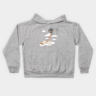 God loves doggy Kids Hoodie